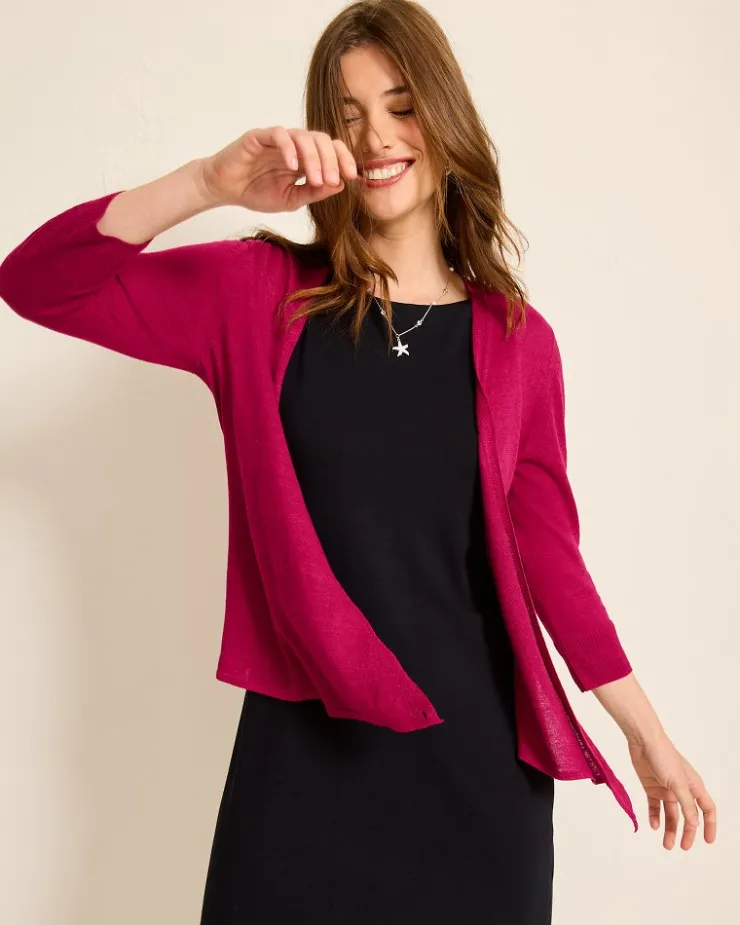 Women Tommy Bahama Sweaters<Addison Linen-Blend Cardigan