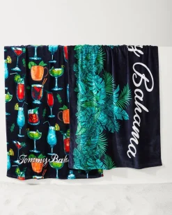 Tommy Bahama Beach Accessories|Beach Towels<All Nighter & Baja Who Can Toucan Beach Towels — Set of 2