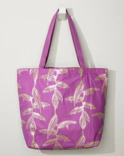 Women Tommy Bahama Luggage & Travel|Beach Bags<Aloha Collection Heliconia Reversible Tote