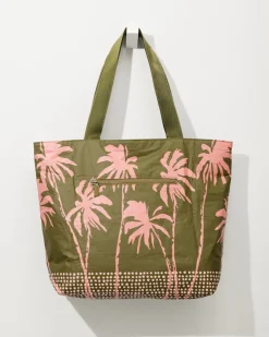Women Tommy Bahama Luggage & Travel|Beach Bags<Aloha Collection Paumalu Day Tripper Tote