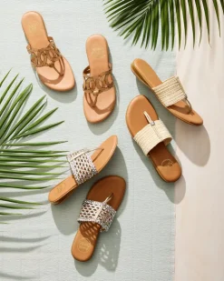 Women Tommy Bahama Shoes & Sandals<André Assous Nice Stretch-Raffia Featherweights™ Sandals