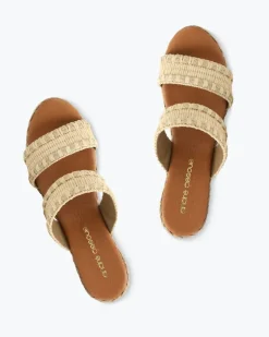 Women Tommy Bahama Shoes & Sandals<André Assous Nolita Stitched Raffia Wedges
