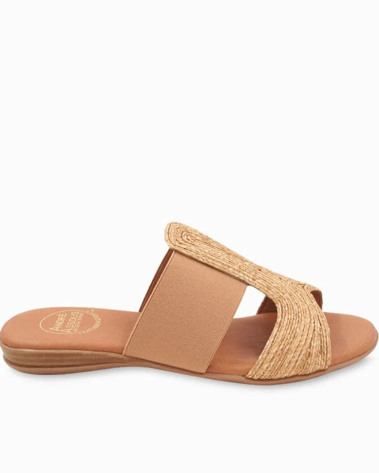Women Tommy Bahama Shoes & Sandals<André Assous Noor Stretch-Raffia Featherweights™ Sandals