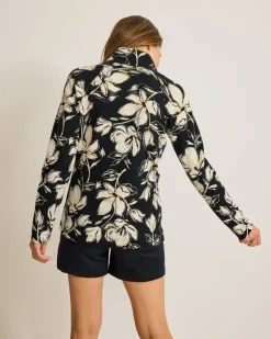 Women Tommy Bahama Loungewear|Jackets<Aruba Noche Mar Full-Zip Sweatshirt