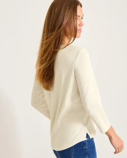 Women Tommy Bahama Loungewear|Tops & Shirts<Ashby Isles Flora Amora 3/4-Sleeve T-Shirt