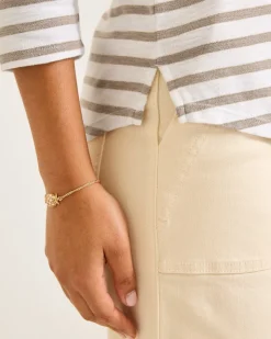 Women Tommy Bahama Loungewear|Tops & Shirts<Ashby Isles Horizon Stripe 3/4-Sleeve T-Shirt