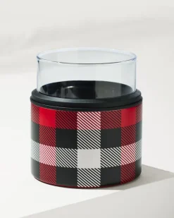 Tommy Bahama Drinkware & Bar<Asobu® On the Rocks Glass & Kuzie - Plaid