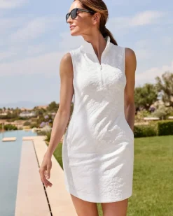 Women Tommy Bahama Dresses<Aubrey Leopard Jacquard IslandZone® Dress