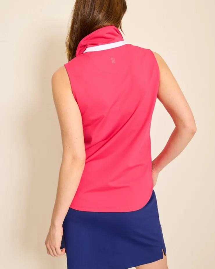 Women Tommy Bahama Tops & Shirts<Aubrey Piped IslandZone® Polo