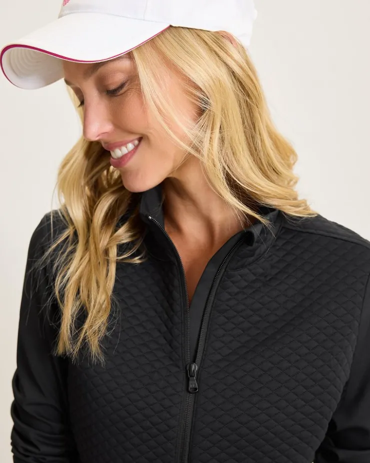 Women Tommy Bahama Jackets|Sweatshirts<Aubrey Quilted Hybrid Jacket