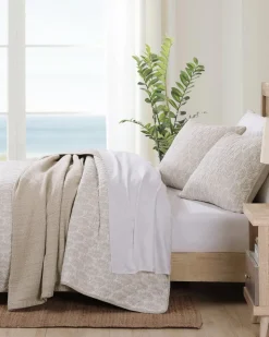 Tommy Bahama Quilts & Blankets<Bahama Fronds Reversible 3-Piece Full/Queen Quilt Set