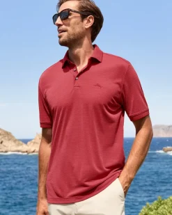Tommy Bahama Polos|Shirts<Bay Stripe IslandZone® Polo