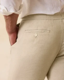 Tommy Bahama Pants & Chinos<Beach Coast Linen-Blend Elastic-Waist Pants