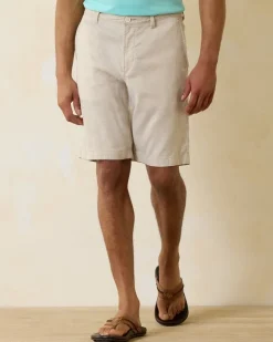 Tommy Bahama Shorts<Beach Coast Linen-Blend Flat-Front 10-Inch Shorts