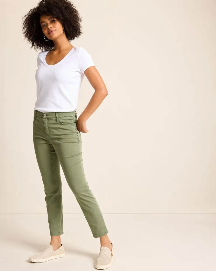 Women Tommy Bahama Pants & Crops|Jeans<Boracay® Beach High-Rise Ankle Jeans