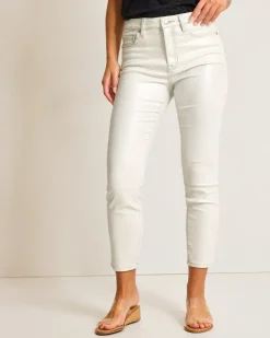 Women Tommy Bahama Pants & Crops|Jeans<Boracay® Metallic High-Rise Ankle Jeans
