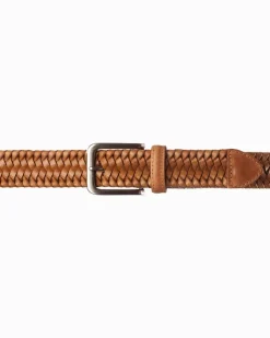 Tommy Bahama Belts<Braided Leather Stretch Belt