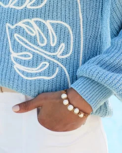 Women Tommy Bahama Sweaters<Breezy Beach Crew Sweater
