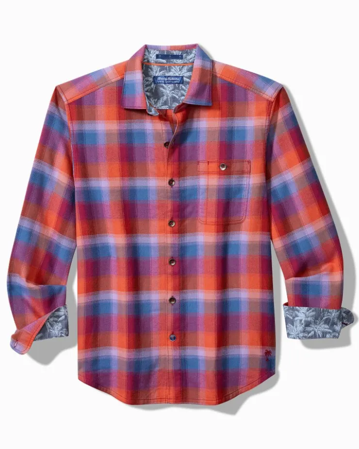 Tommy Bahama Shirts<Canyon Beach Fireside Check Stretch Flannel Shirt