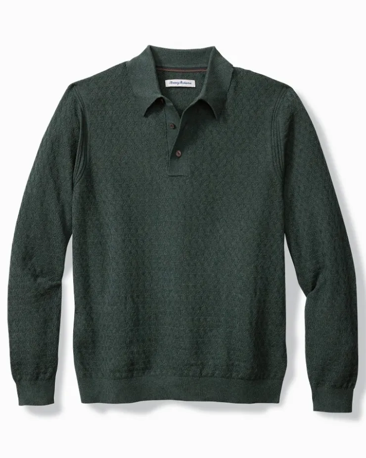 Tommy Bahama Sweaters|Polos<Capital Cable Sweater Polo
