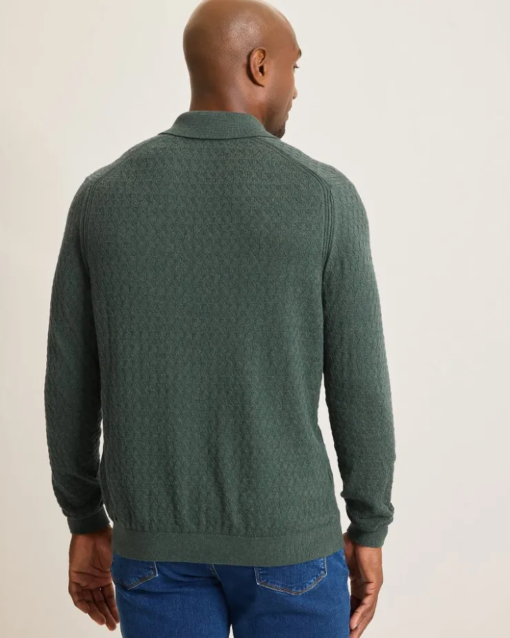 Tommy Bahama Sweaters|Polos<Capital Cable Sweater Polo