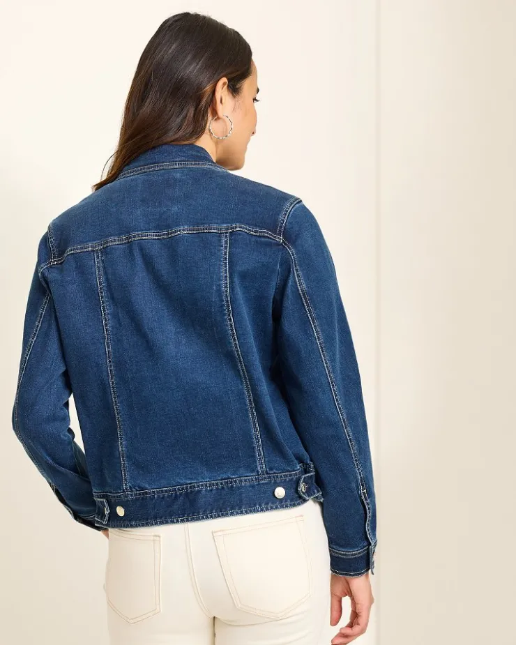 Women Tommy Bahama Jackets<Classic Jean Jacket