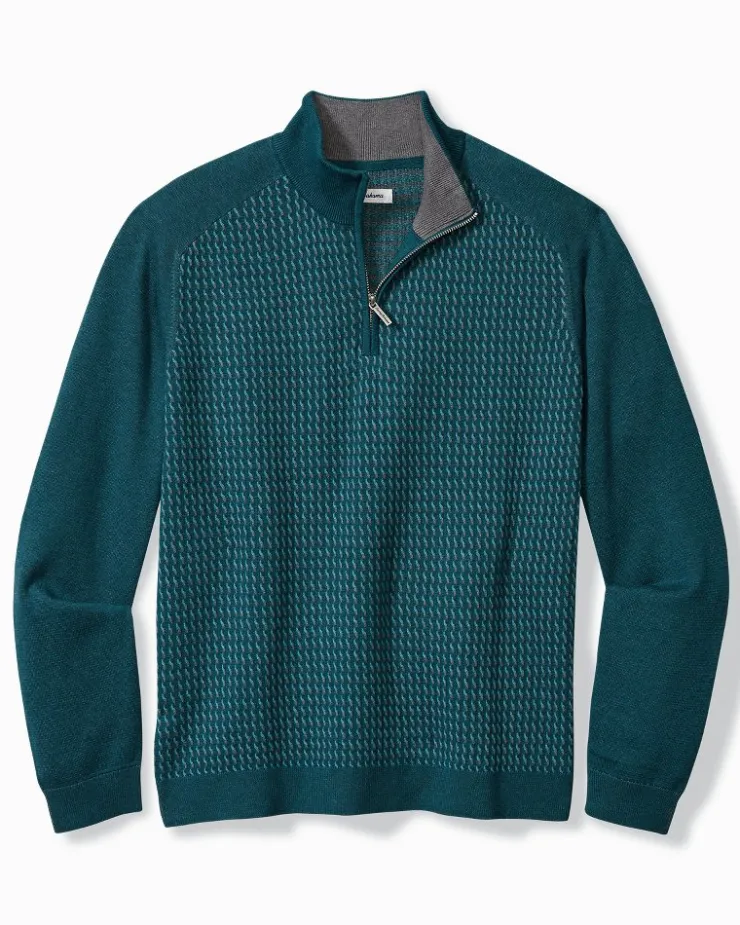 Tommy Bahama Sweaters<Coastal Shores Half-Zip Sweater