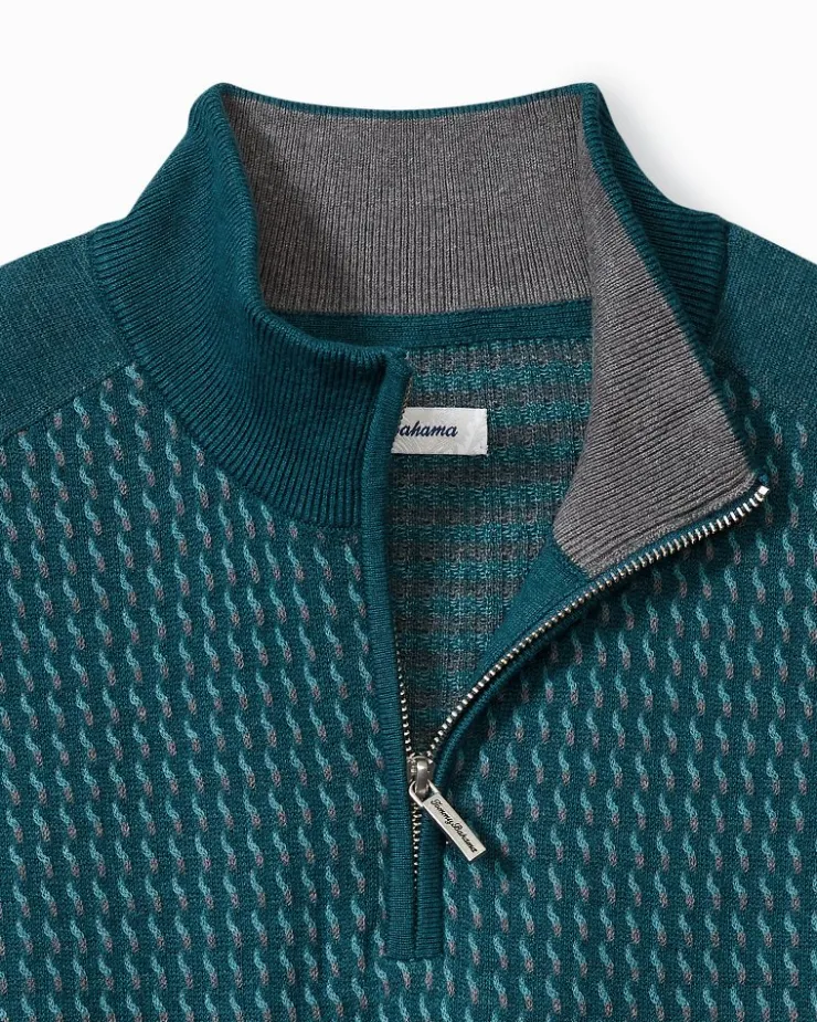 Tommy Bahama Sweaters<Coastal Shores Half-Zip Sweater
