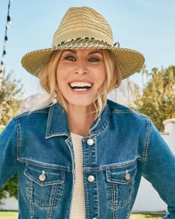 Women Tommy Bahama Hats & Caps<Color Block Fedora
