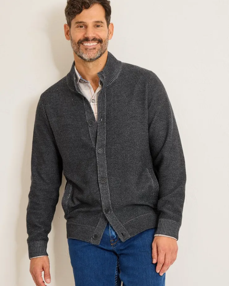 Tommy Bahama Sweaters<Crescent Shore IslandZone® Button-Mock Cardigan