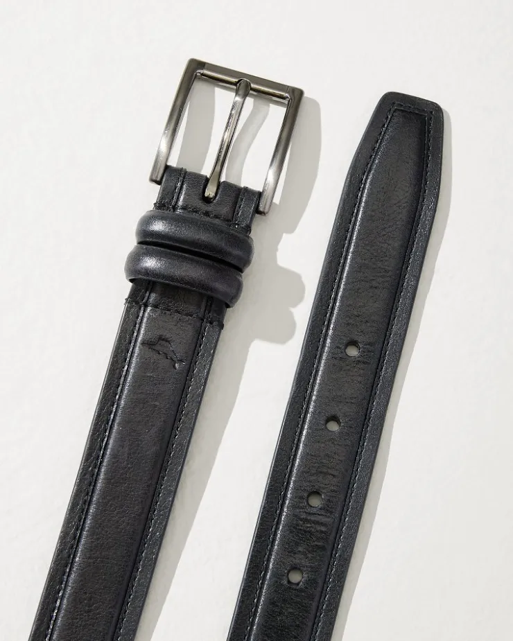 Tommy Bahama Belts<Drop Edge Stitch Belt