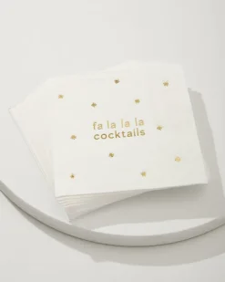 Tommy Bahama Drinkware & Bar<Fa-La-La Cocktail Napkins