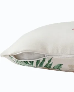 Tommy Bahama Pillows & Shams<Festive Palms Velvet Embroidered Decorative Pillow