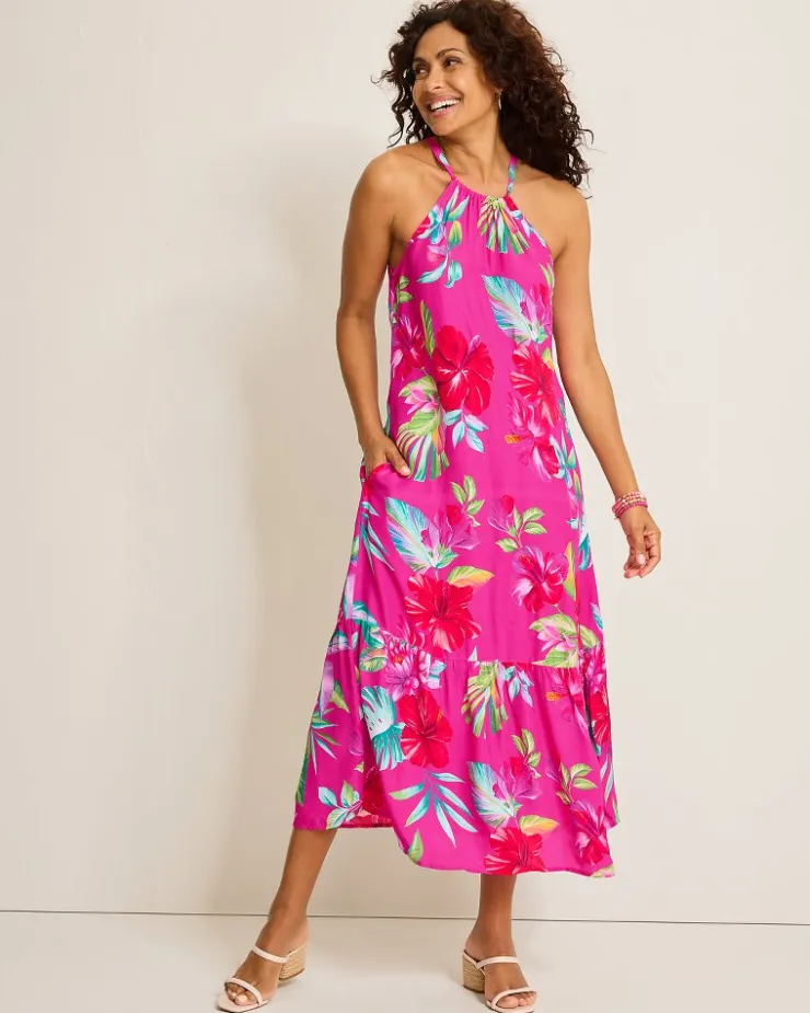 Women Tommy Bahama Beach Coverups|Dresses<Fiesta Floral Coverup Dress