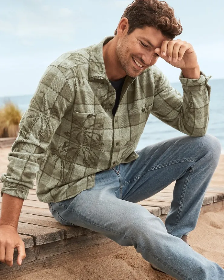 Tommy Bahama Shirts<Fireside Palm Springs Stretch Flannel Shirt
