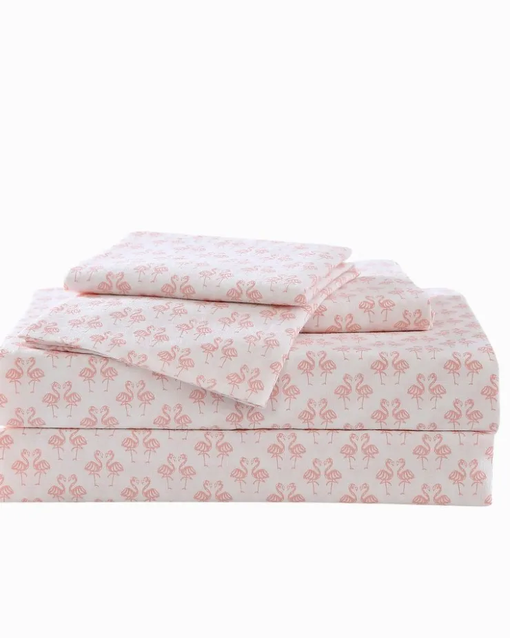 Tommy Bahama Sheet Sets & Bedskirts<Flamingle 4-Piece Queen Sheet Set