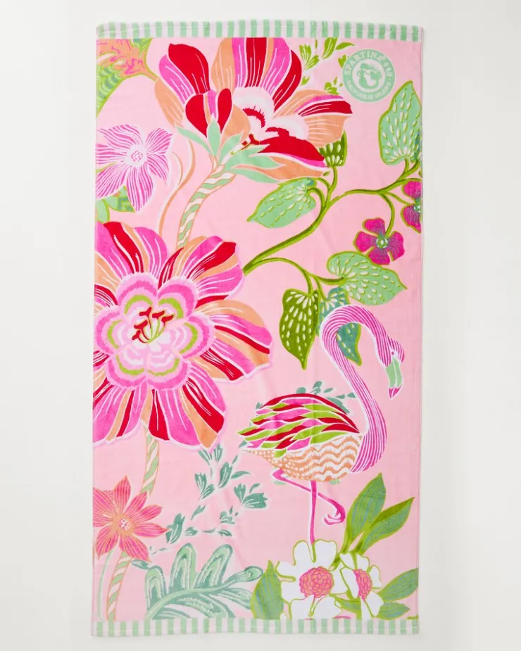 Tommy Bahama Beach Towels<Flamingo Pineapple Beach Towel