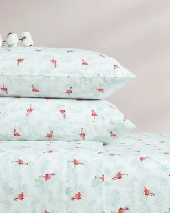 Tommy Bahama Sheet Sets & Bedskirts<Flamingo Santa 4-Piece King Sheet Set