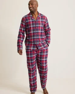 Tommy Bahama Loungewear & Pajamas<Flannel Long Sleeve & Pants Pajama Set