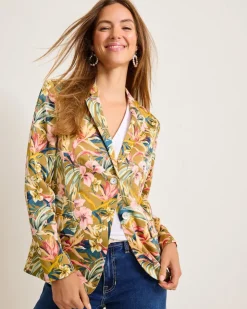 Women Tommy Bahama Jackets<Flora Amora Satin Blazer