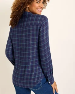 Women Tommy Bahama Tops & Shirts<Golden Sands Flannel Shirt