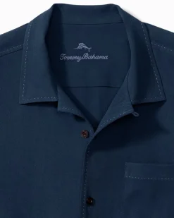 Tommy Bahama Shirts<Hawaiian Herringbone Silk Camp Shirt