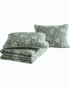 Tommy Bahama Quilts & Blankets<Hibiscus Reversible 3-Piece Full/Queen Quilt Set
