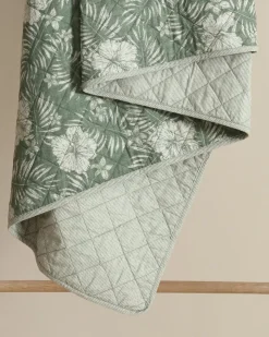 Tommy Bahama Quilts & Blankets<Hibiscus Reversible 3-Piece Full/Queen Quilt Set
