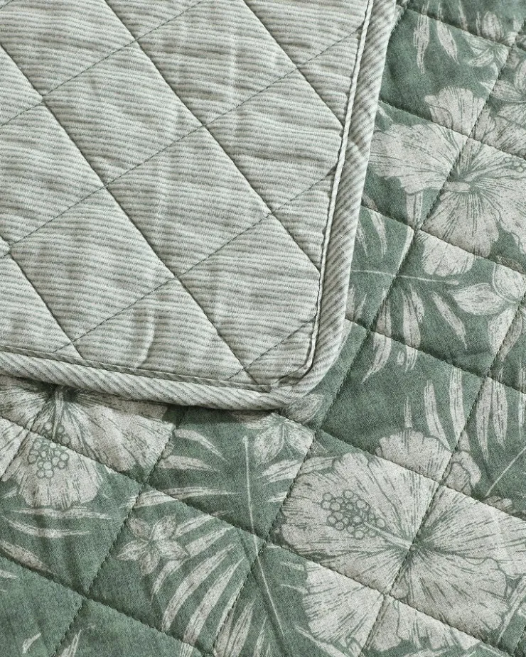 Tommy Bahama Quilts & Blankets<Hibiscus Reversible 3-Piece King Quilt Set