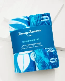Tommy Bahama Beach Accessories|Beach Towels<High Tide Hangout & Island Cays Blooms Beach Towels — Set of 2