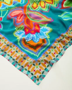 Women Tommy Bahama Scarves & Wraps<Hypnotic Garden Square Scarf