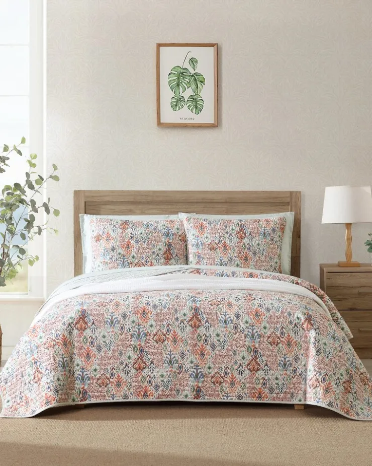 Tommy Bahama Quilts & Blankets<Ikat Tropics Reversible 3-Piece King Quilt Set