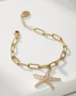 Women Tommy Bahama Jewelry<Indigo Bay Starfish Charm Bracelet