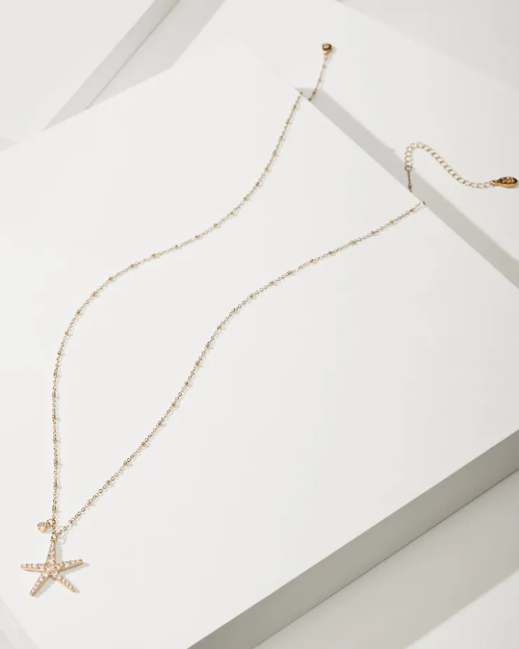 Women Tommy Bahama Jewelry<Indigo Bay Starfish Pendant Necklace